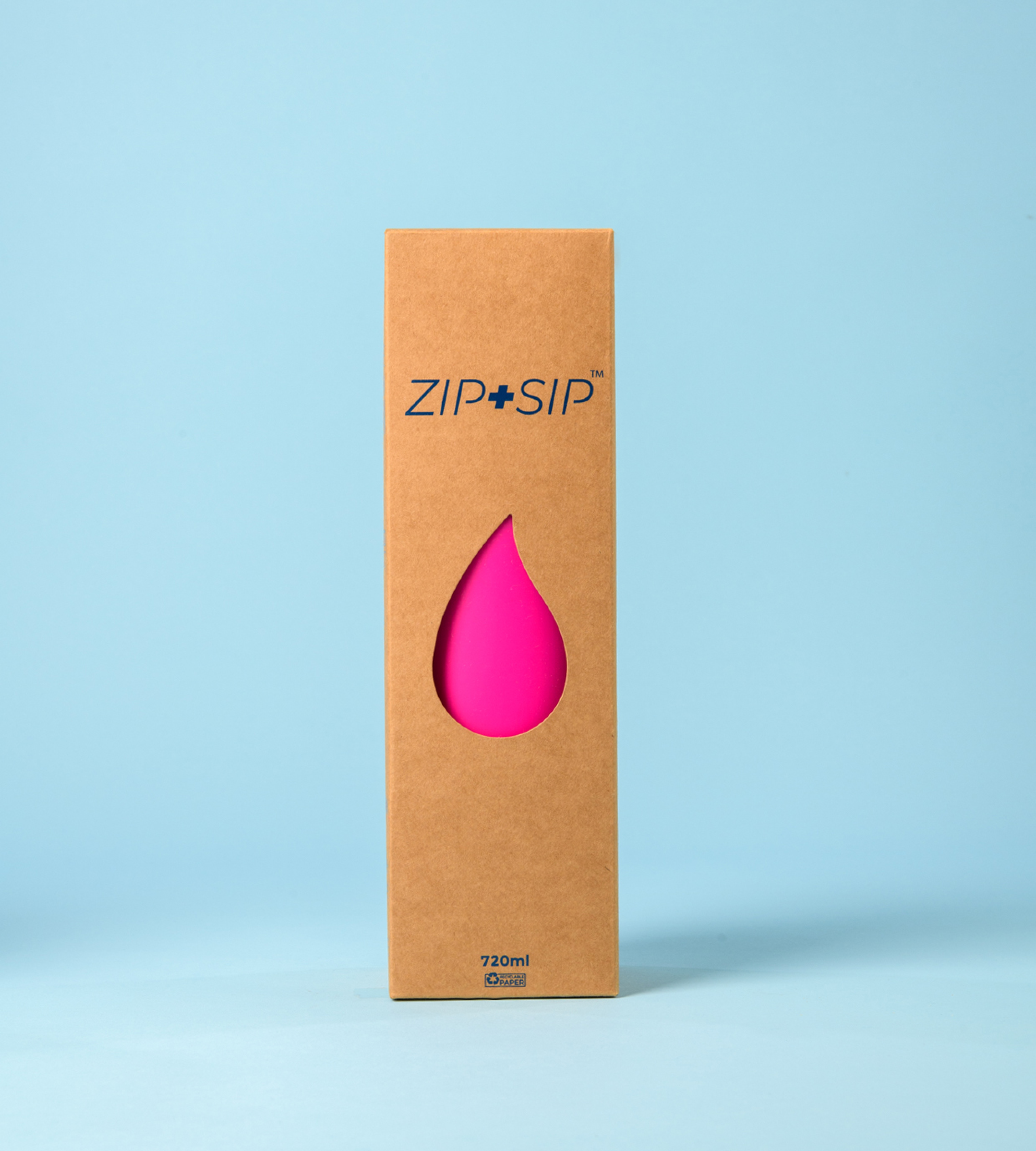 ZIP + SIP 720ml Hot Pink