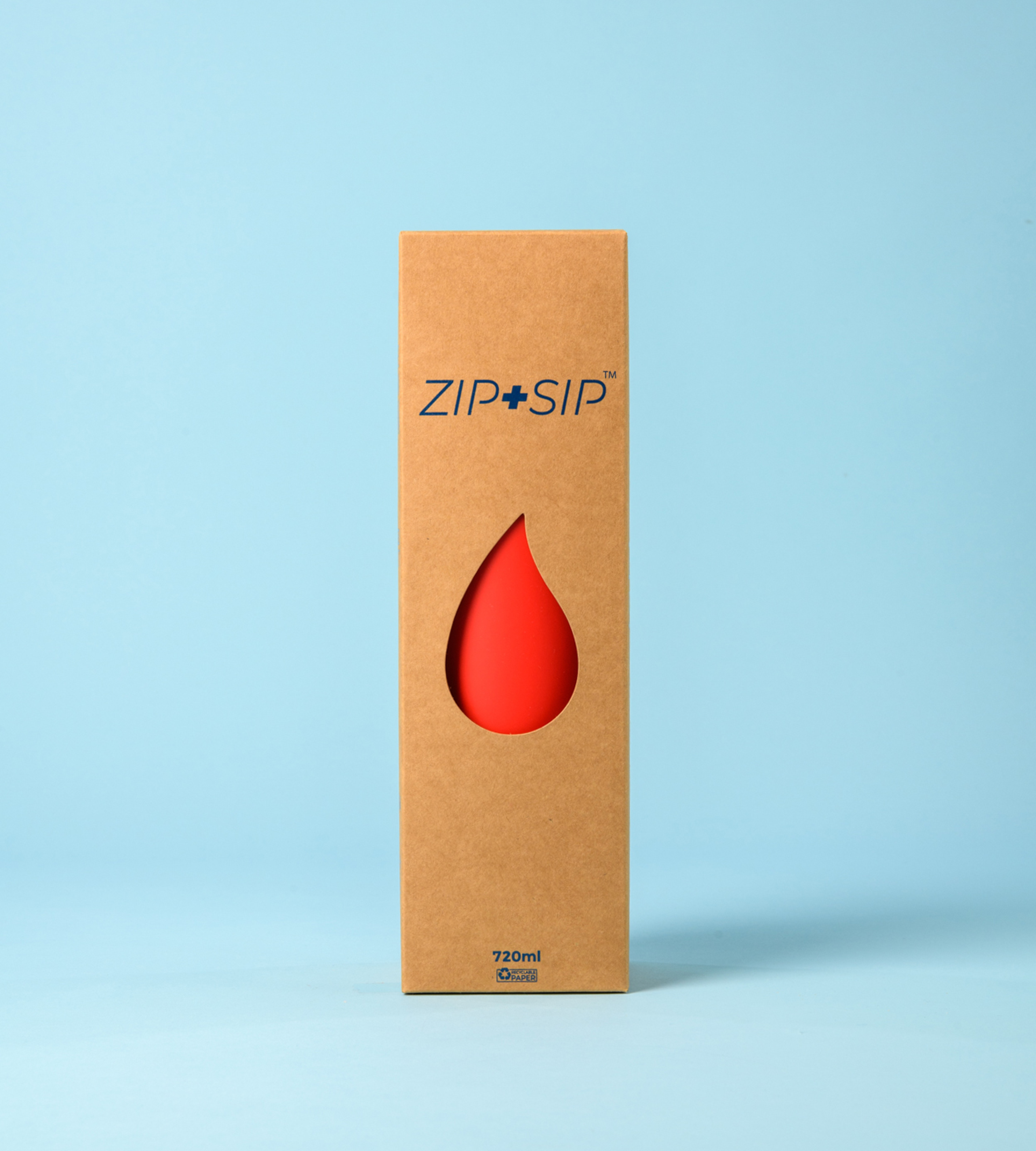 ZIP + SIP 720ml Fire Red